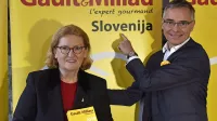 Mira Šemić in Côme de Cherisey sta najavila prihod 
gastronomskega vodnika Gault-Millau v Slovenijo. 


