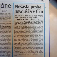

Novogoriški gledališčniki so s predstavo Plešasta pevka v 
režiji Vita Tauferja v Čilu navdušili občinstvo in kritike.