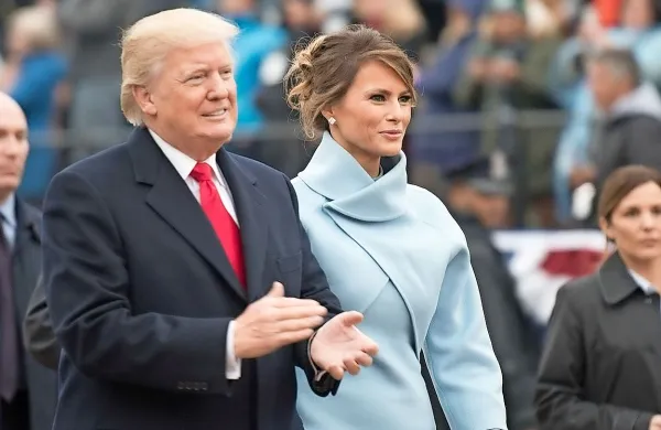 Donald in Melania Trump