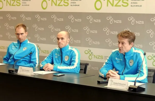 Z leve: Kristjan Čujec, Igor Osredkar in Andrej Dobovičnik