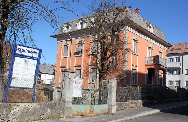 Vila na Cankarjevi ulici je bila zgrajena pred slabim stoletjem 
kot zasebna klinika in se dolga desetletja ponašala s svojo 
imenitno podobo, zdaj pa kot žrtev nesrečnih lastništev že 
vrsto let propada.