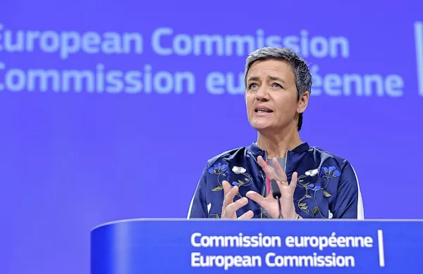 Komisarka za konkurenco Margrethe Vestager