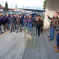 Sindikat žerjavistov preklical socialni mir
