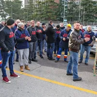 Sindikat žerjavistov preklical socialni mir