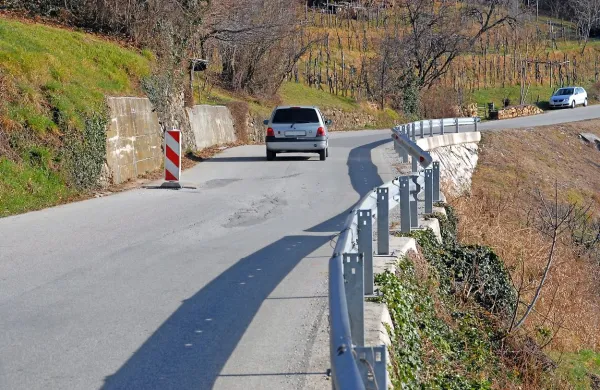 Krak ceste od Šmartnega proti Vipolžam se poseda že leta   
