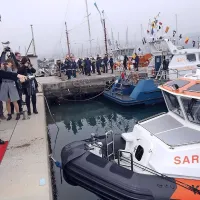 Uprava za pomorstvo prevzela in krstila novo plovilo za iskanje in re&scaron;evanje na morju