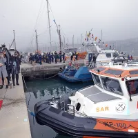 Uprava za pomorstvo prevzela in krstila novo plovilo za iskanje in re&scaron;evanje na morju