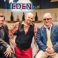 Žan Papič, Franko Korošec in Boris Devetak (z leve)
