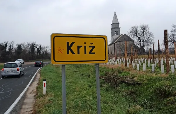 Večina krajanov Križa je s podpisom že podprla samostojno 
krajevno skupnost, uradno bodo o tem glasovali na zboru v 
ponedeljek. 