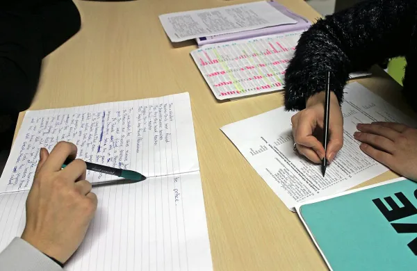 S pomočjo javnih delavcev in prostovoljk postajajo angleščina, matematika in ostali šolski predmeti bolj razumljivi.
