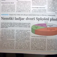 Nemška družba Peter Döhle se je ogrevala za vstop med 
“neposredne” lastnike portoroške Splošne plovbe.