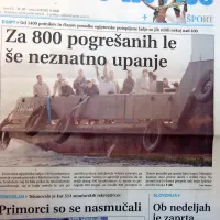 V Rdečem morju je potonila egiptovska ladja, na krovu katere 
je bilo več kot 1400 potnikov in članov posadke. Na pomoč je 
prihitela tudi slovenska ladja.