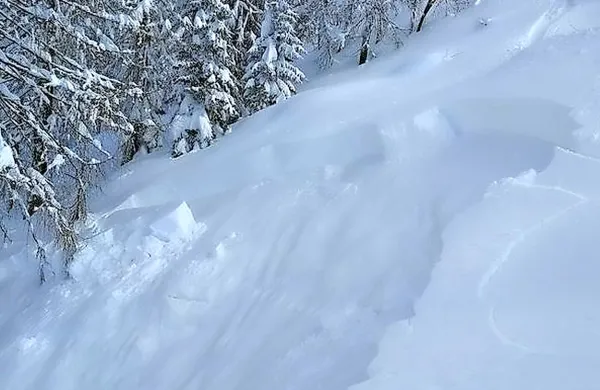 Snežni plaz na Vi&scaron;arjah zasul smučarje