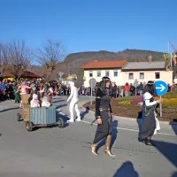 Več kot tisoč mask na pustni povorki v Ilirski Bistrici