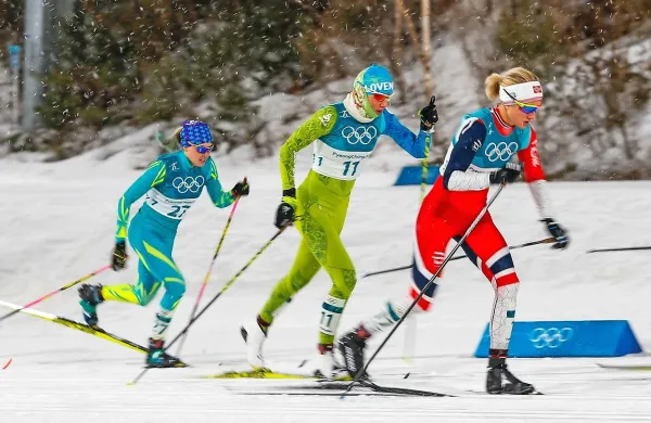 Norvežankam zlato v &scaron;tafeti, Slovenke osme