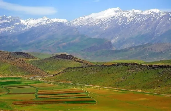 Nad goratim območjem Zagros v osrednjem delu Irana je danes 
strmoglavilo potniško letalo.
