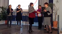 Predstavnica Ruskega centra znanosti in umetnosti Valerija Kipljakova je predala ruske knjige OŠ Dragotina Ketteja, Univerzi za 
tretje življenjsko obdobje in Knjižnici Makse Samsa.