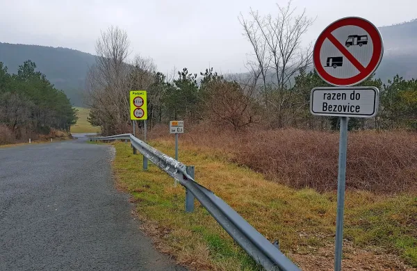 Končno prepoved vožnje za prikolice in avtodome