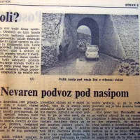 Prebivalci vasi Dol, ki je potisnjena prav na konec Rižanske 
doline, so si želeli varno (in tudi širšo) cesto do svoje vasi. 