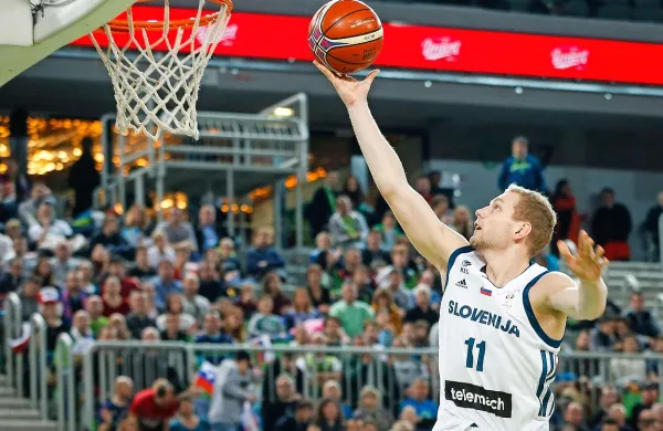 Jaka Blažič je bil s 27 točkami najbolj razpoložen slovenski 
strelec.