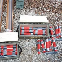 Zaradi zmanjšanja vplivov na okolje so pri uničenju namesto 
detonacije uporabili postopek uporabe linearnih kumulativnih 
polnitev in kumulativnih penetratorjev.