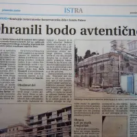 V portoroškem hotelu Palace so hiteli z zaključevanjem 
restavratorsko-konservatorskih del na zaščitenih delih 
mogočnega stoletnika, ki so ga želeli še istega leta  odpreti kot 
luksuzni hotel s petimi zvezdicami. 