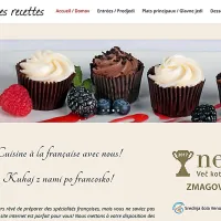 Srednja šola Veno Pilon Ajdovščina je  za spletno stran Les recettes 
na  natečaju Netko prejela  slovenskega spletnega oskarja.  