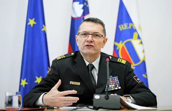 Novi načelnik generalštaba Slovenske vojske Alan Geder