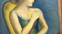 Veno Pilon: Lidija Wisiak (Portret plesalke, Danseuse), 1930, hrani 
Pilonova galerija Ajdovščina