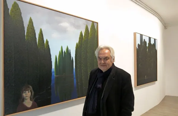 Andrej Medved je danes  delo Metke Krašovec najprej predstavil v 
Meduzi, zatem še na univerzi. 