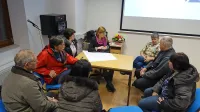 Prometna strategija ni pritegnila veliko Dutovcev. Prišlo jih je 
kakih deset, ki so nato v dveh skupinah predlagali, kako izboljšati 
promet.