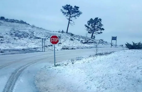 V Dalmaciji sneži