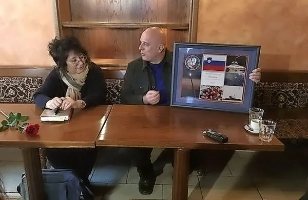 Tatjana Rojc in Dragan Živadinov