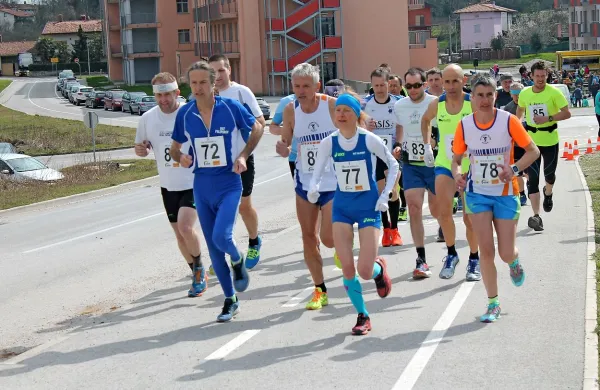 V Vrtojbi je med ženskami zmagala Sergeja Lipušček (77). 