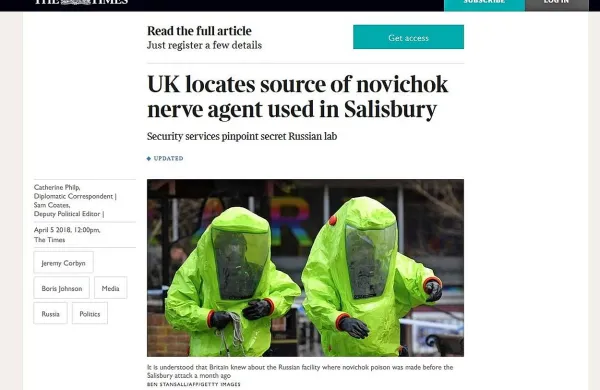 S spletne strani časnika The Times.
