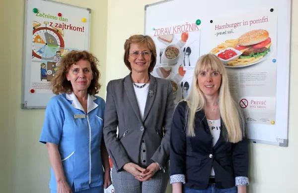 Liljana Kocman, Irena Vatovec in Ana Žužek Barle (z leve)  pravijo, 
da bo center za krepitev zdravja velika pridobitev za občane.