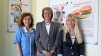Liljana Kocman, Irena Vatovec in Ana Žužek Barle (z leve)  pravijo, 
da bo center za krepitev zdravja velika pridobitev za občane.