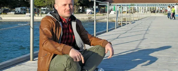 Odkar ga je življenjska pot zanesla v Ljubljano, se Jan Golja 
poredko vrača v Ankaran, a prav tu se še vedno počuti najbolj  
doma.