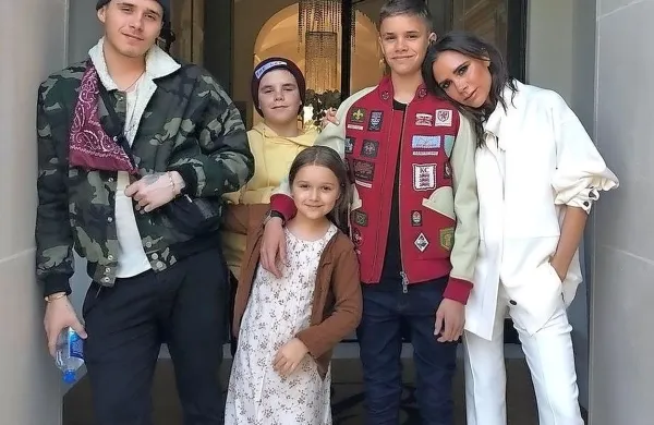 Victoria Beckham z otroki