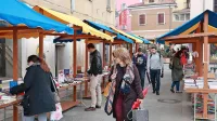 Na koprski Mudi lahko  ljubitelji literature že od ponedeljka listajo po stojnicah knjigarne Libris. 