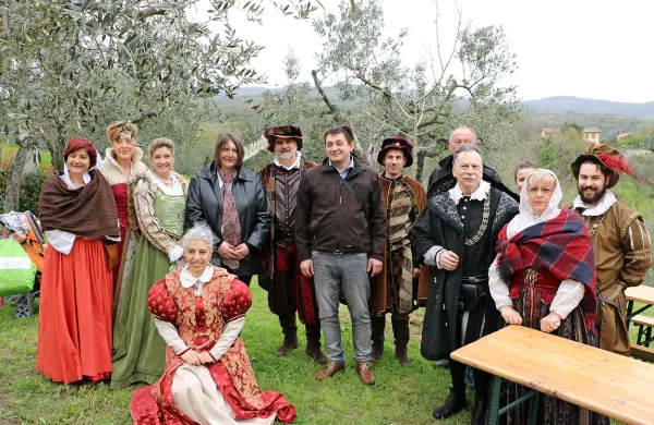 Predstavniki Občine Vipava so se v Vinciju udeležili tradicionalnega praznovanja ob rojstnem dnevu Leonarda da Vincija.