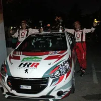 Idrijski troboj vrha sta na četrtem mestu zaokrožila Aleks Humar in 
Jaka Cevc (Peugeot 208 R2),