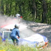 Dopoldanski spored relija Vipavska dolina je prekinil požar