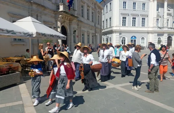 V Piranu živahno ob prazniku sv. Jurija