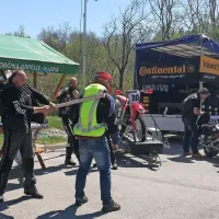 Predstavili so tudi motoristični air bag.