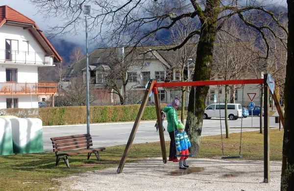 Na sistem bodo priključili tudi  vrtec (v ozadju)