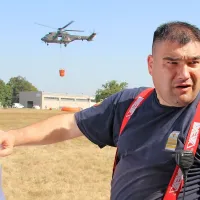 Regijski gasilski poveljnik za Obalo in Kras Marko Adamič