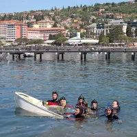 V Portorožu so presajali le&scaron;čurje