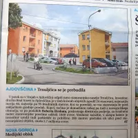 V Trnjah v Ajdovščini so odprli novo stanovanjsko naselje Trnjulčica s 24 stanovanji.

