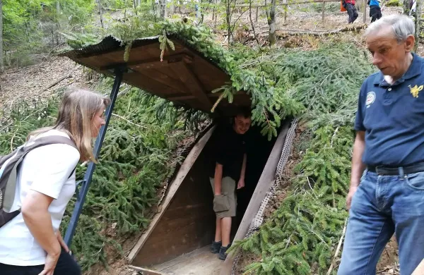 Bunker stoji na mestu, kjer je bil nekoč.